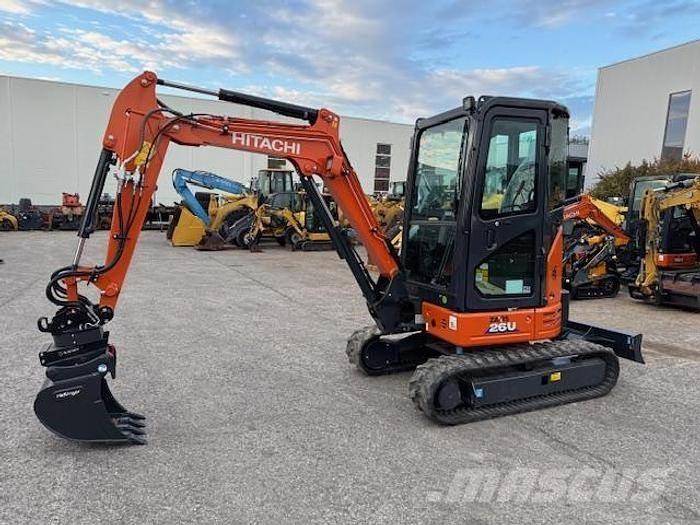 Hitachi ZX26 U-6 Mini bageri <7t