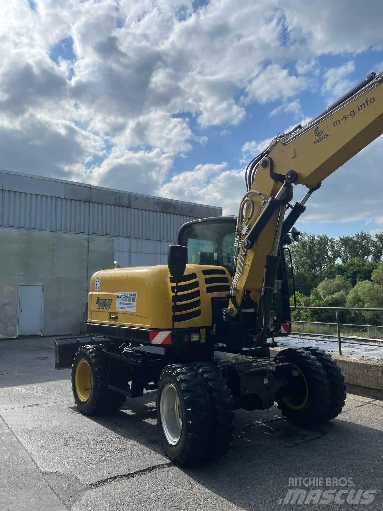Yanmar B 95 W Bageri na kotačima