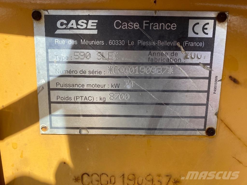 CASE 590 SLE Utovarni rovokopači