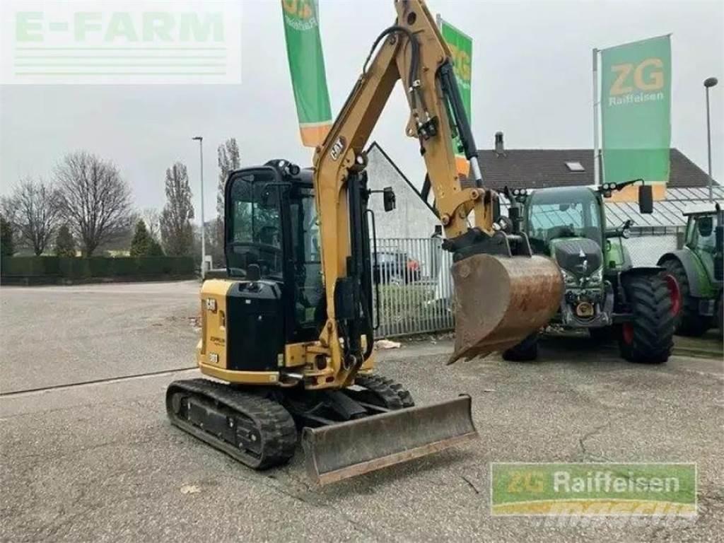 CAT 303 minibagger Bageri na kotačima