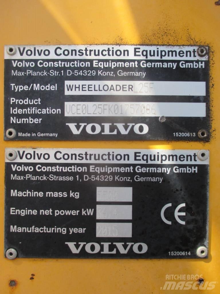 Volvo L 25 F Utovarivači na kotačima