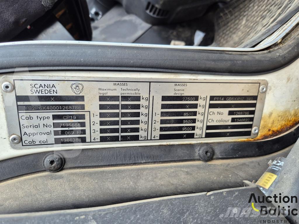 Scania P 114 GB Kiper kamioni