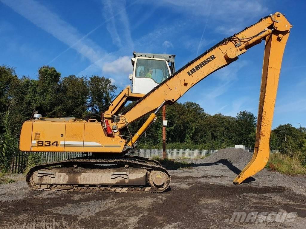 Liebherr R 934 C EW Bageri za manipuliranje materijalom / otpadom