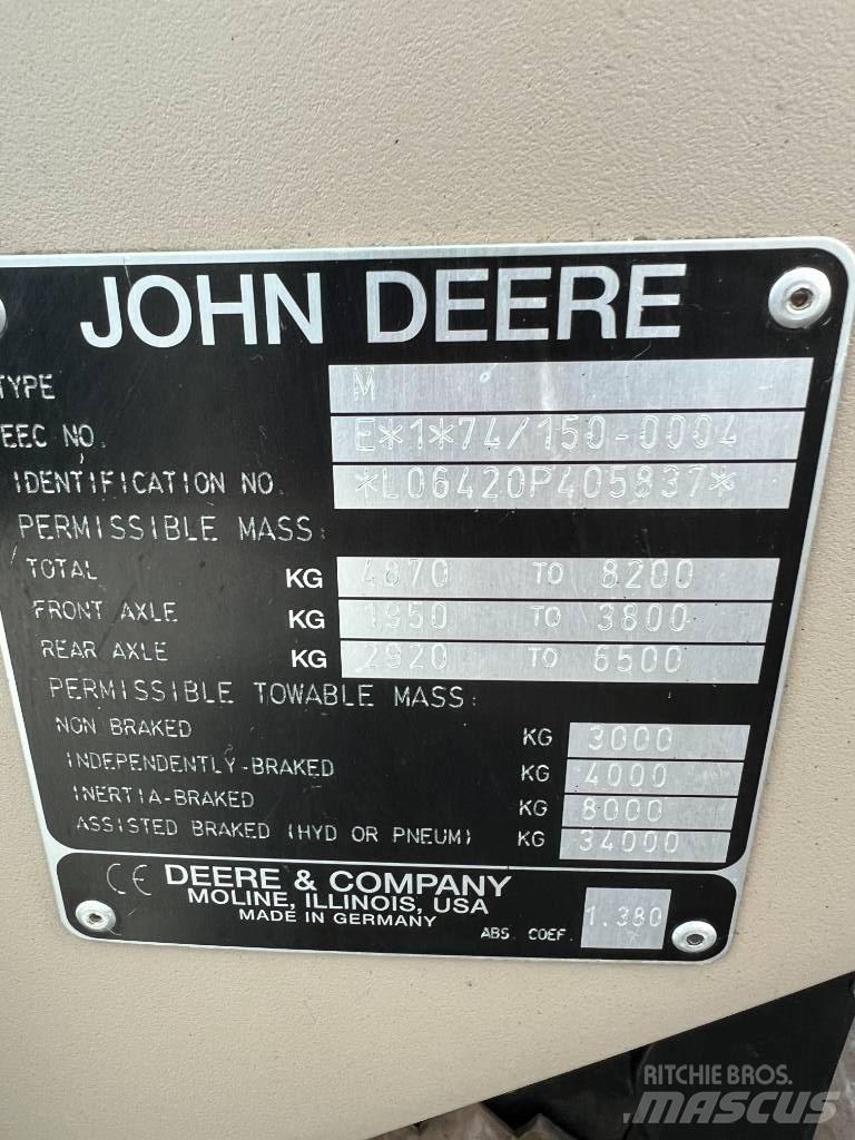 John Deere 6420 S Traktori