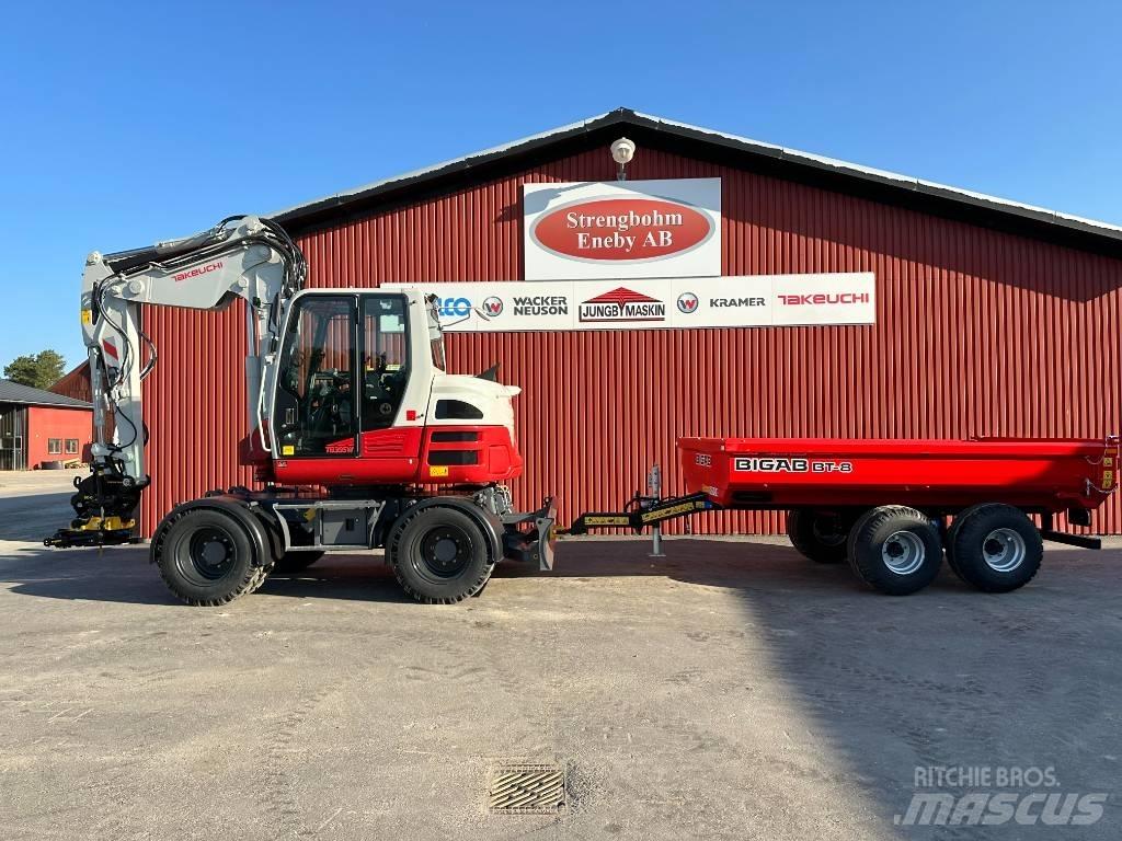 Takeuchi TB 395 W Bageri na kotačima