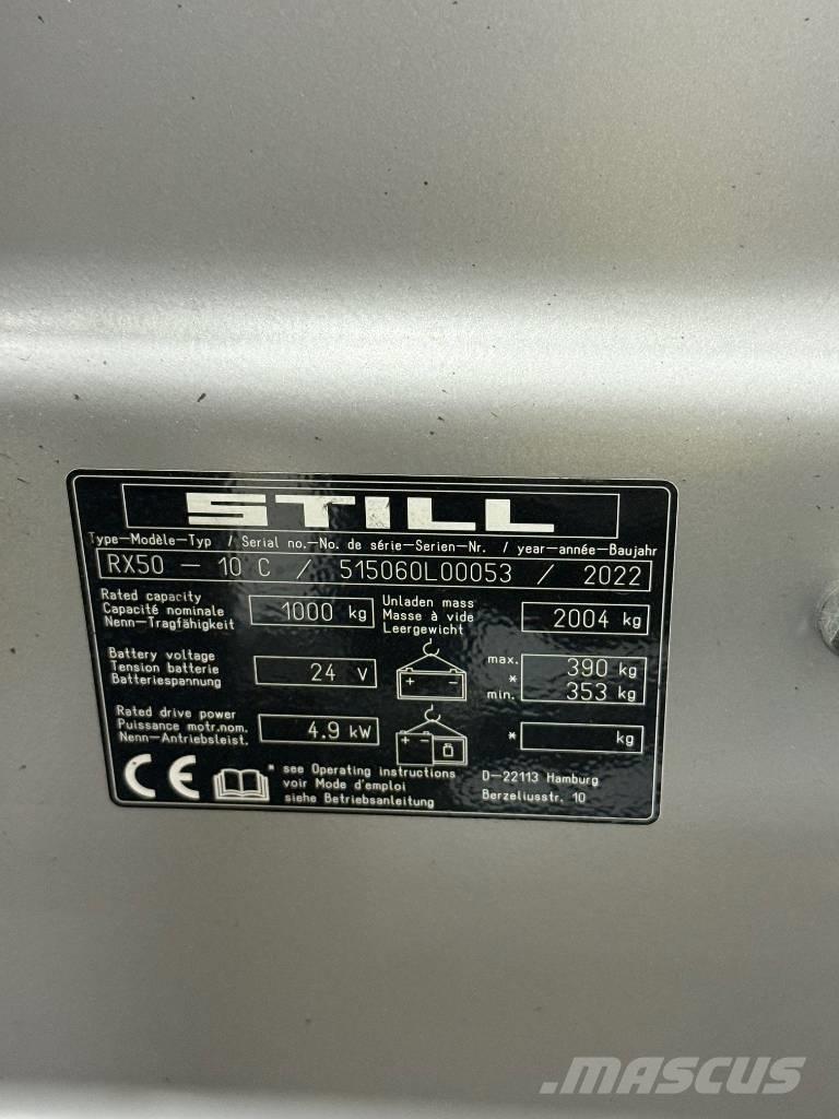 Still RX 50-10 Električni viličari