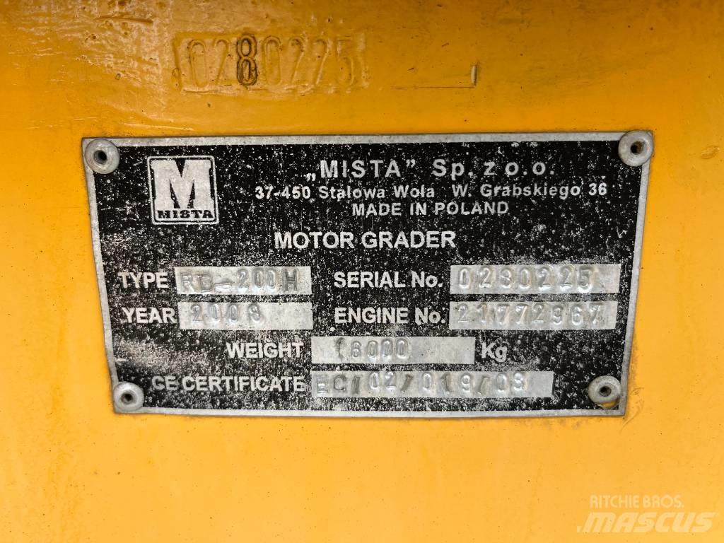  Mista RD200H Grejderi