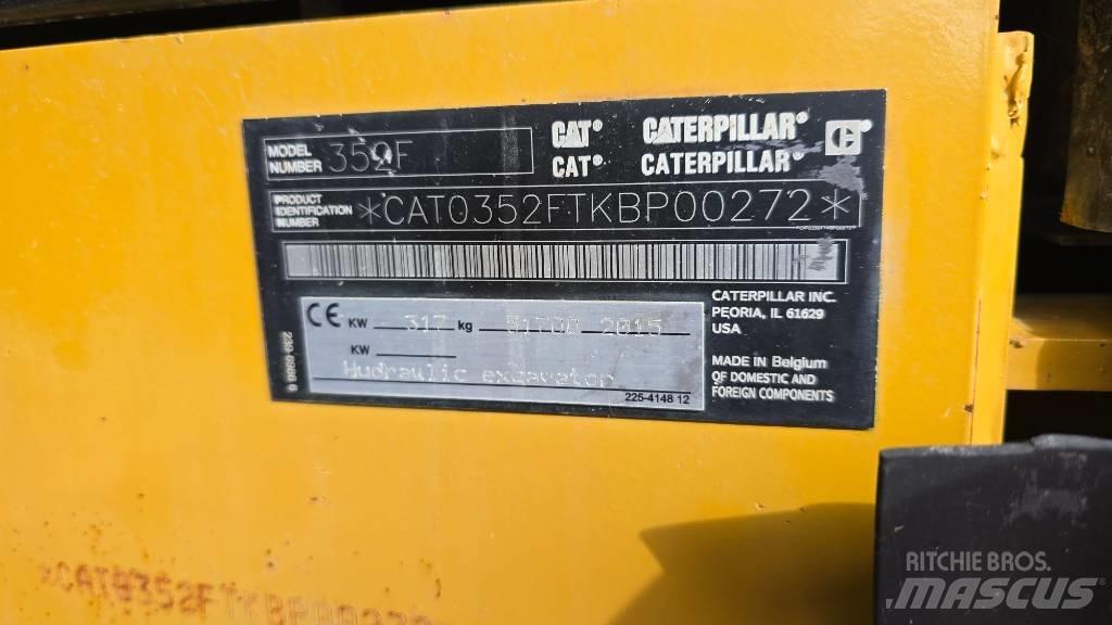 CAT 352 F Bageri gusjeničari