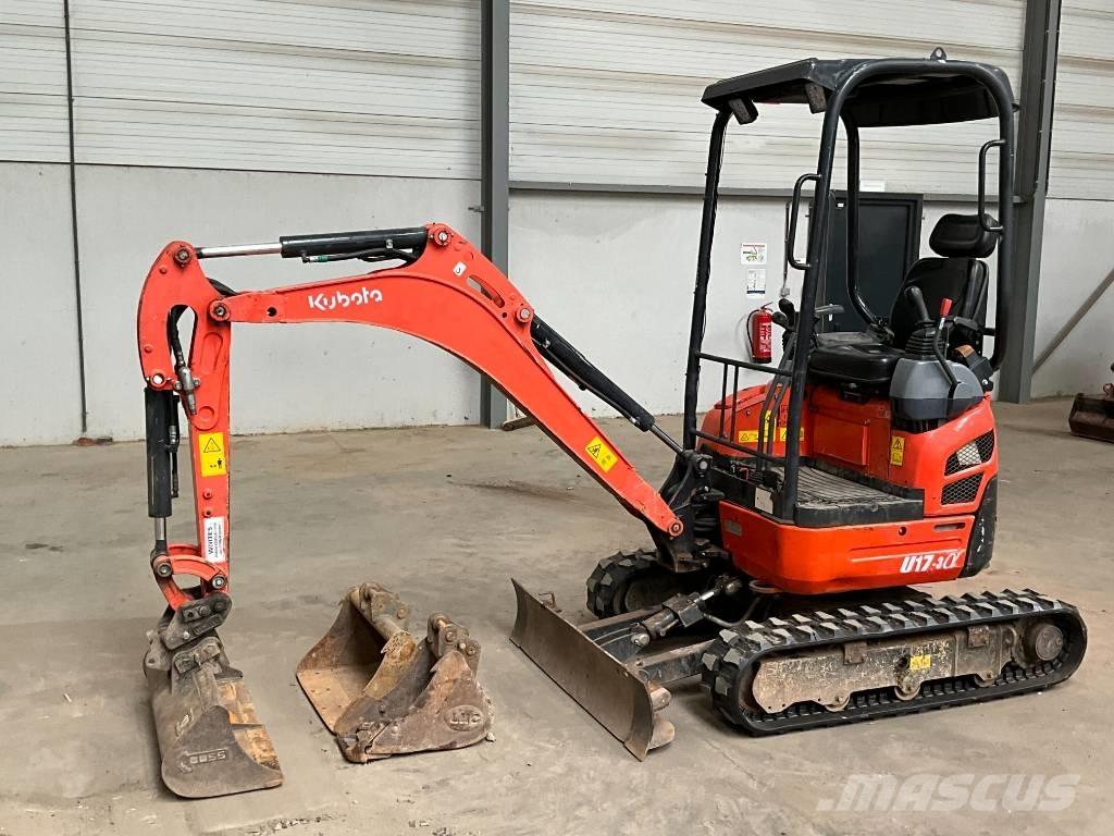 Kubota U 17-3 A Mini bageri <7t