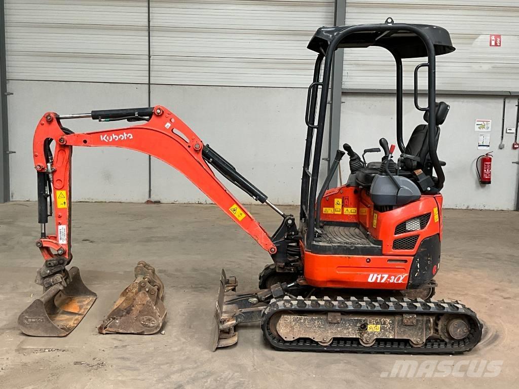 Kubota U 17-3 A Mini bageri <7t