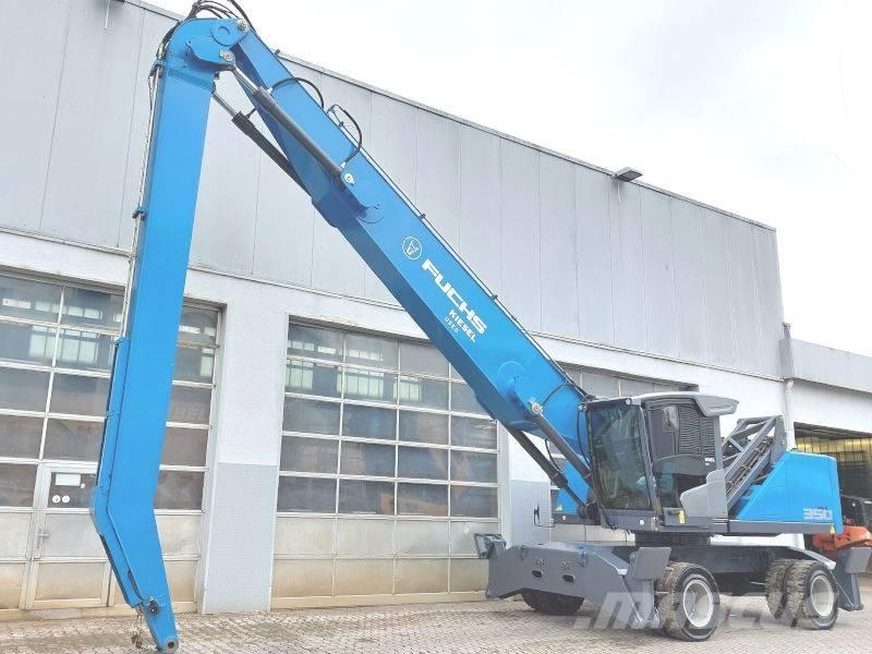 Fuchs MHL 350 F Bageri za manipuliranje materijalom / otpadom