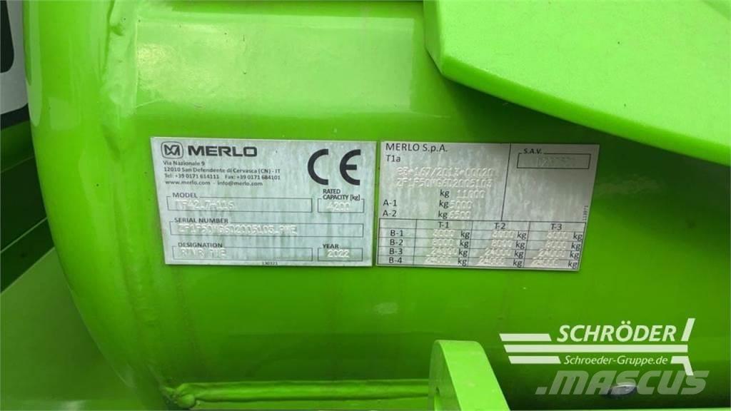 Merlo TF 42.7 - 116 Poljoprivredni teleskopski utovarivači