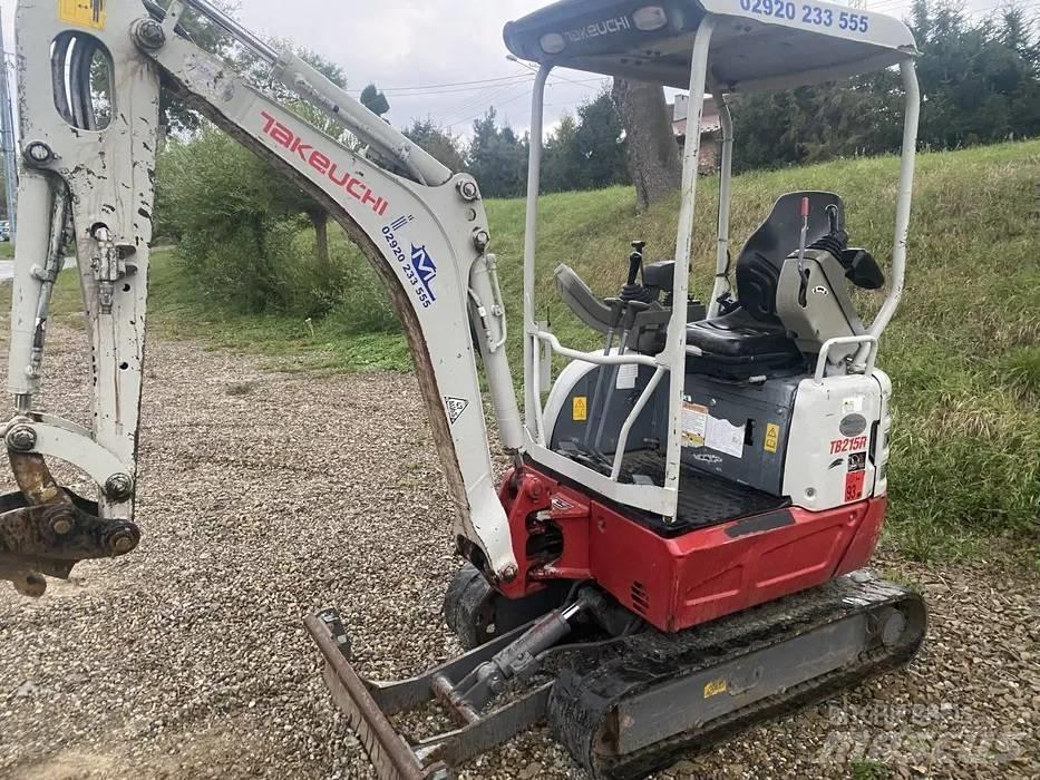 Takeuchi TB 215 R Mini bageri <7t