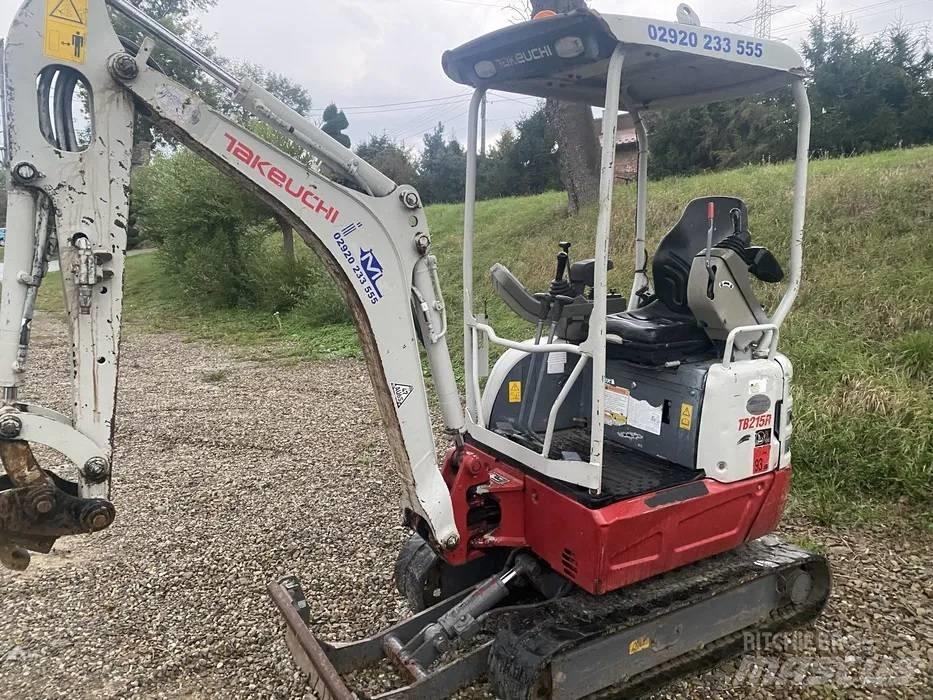 Takeuchi TB 215 R Mini bageri <7t