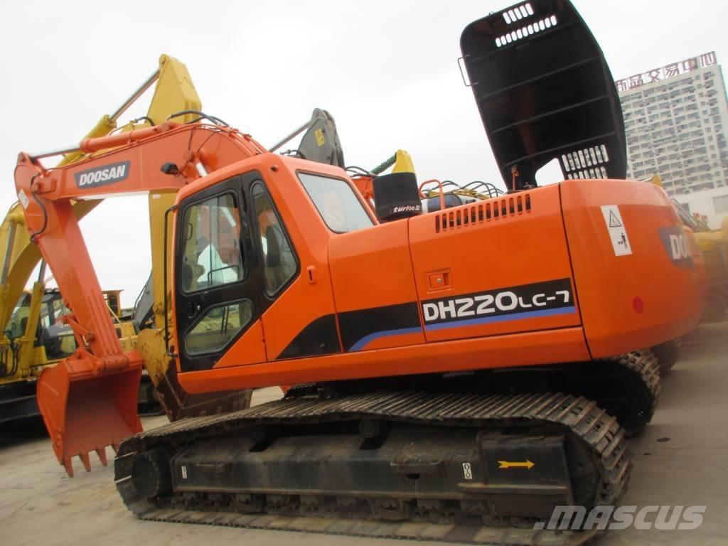 Doosan DH 220 LC-7 Bageri gusjeničari