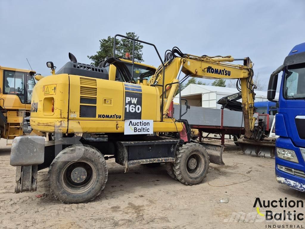 Komatsu PW160 Bageri na kotačima