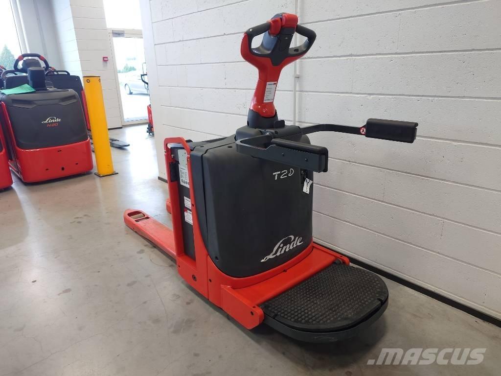 Linde T20P/1151 Nisko podizni električni viličar sa platformu