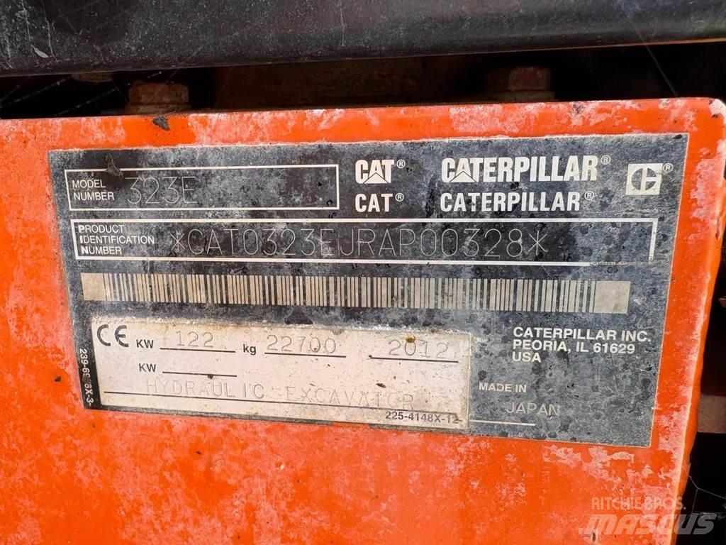 CAT 323E Bageri gusjeničari