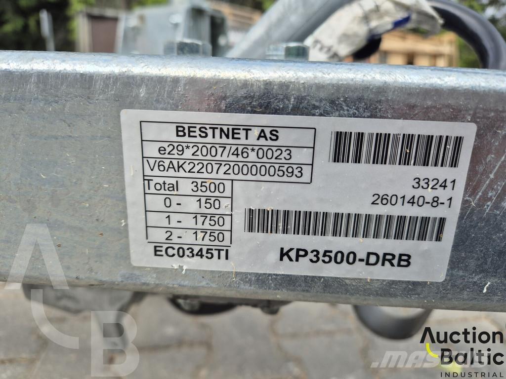  Tiki KP3500-DRB Poluprikolice sa ceradom