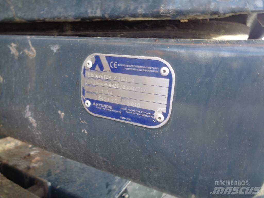 Hyundai HW 140 Bageri na kotačima