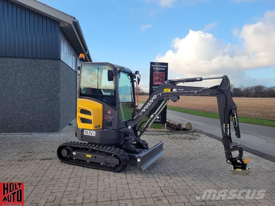 Volvo ECR 25 D Mini bageri <7t