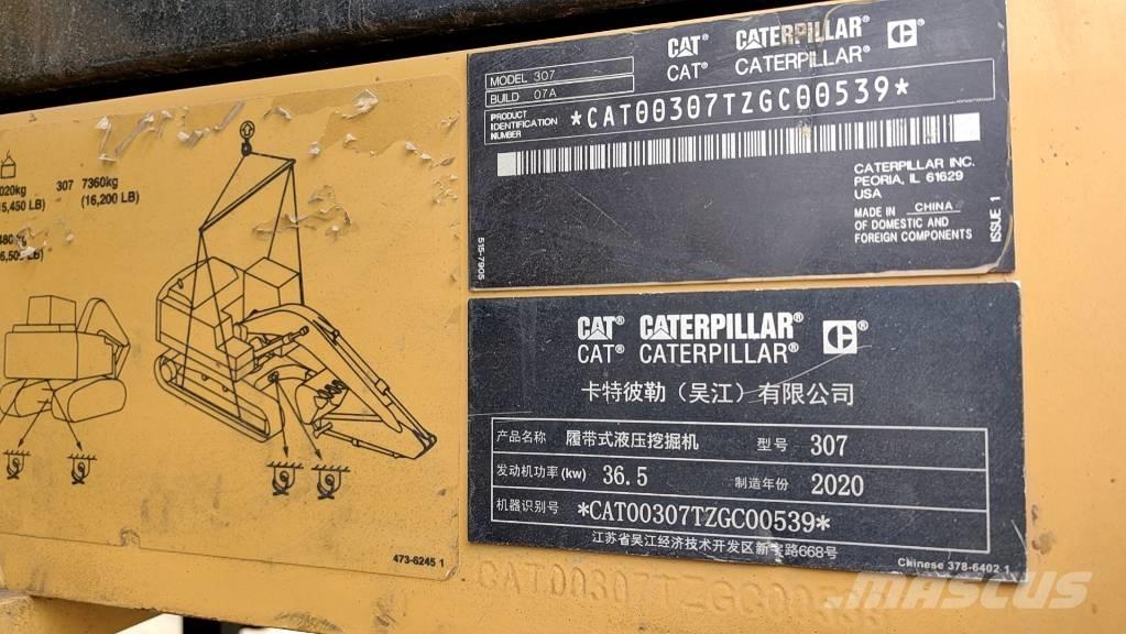 CAT 2020 CAT 307 Mini bageri <7t