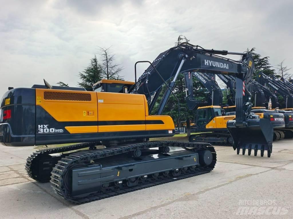 Hyundi HX300 Bageri gusjeničari