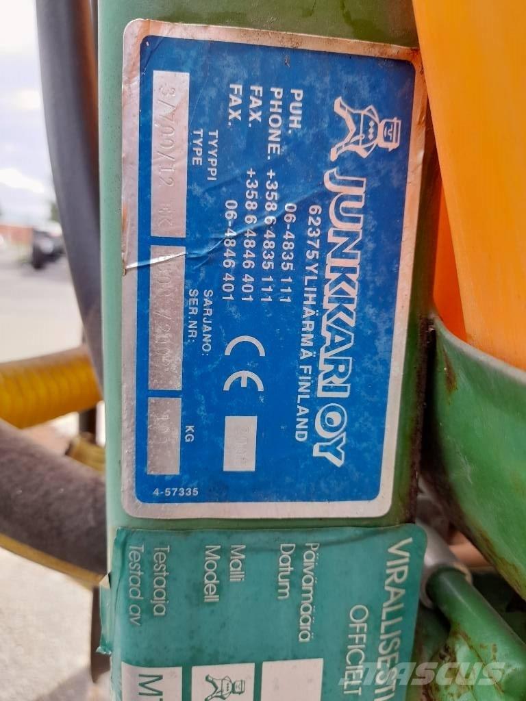 Junkkari 3/700/12 Ugradene prskalice