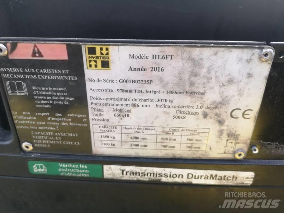 Hyster H 1.6 FT Plinski viličari