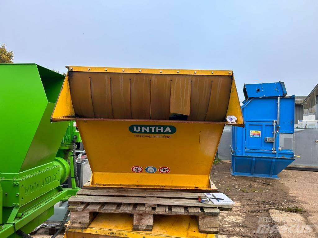 Untha RS50 Feed Hood Rezervni dijelovi za otpad/recikliranje i kamenolome