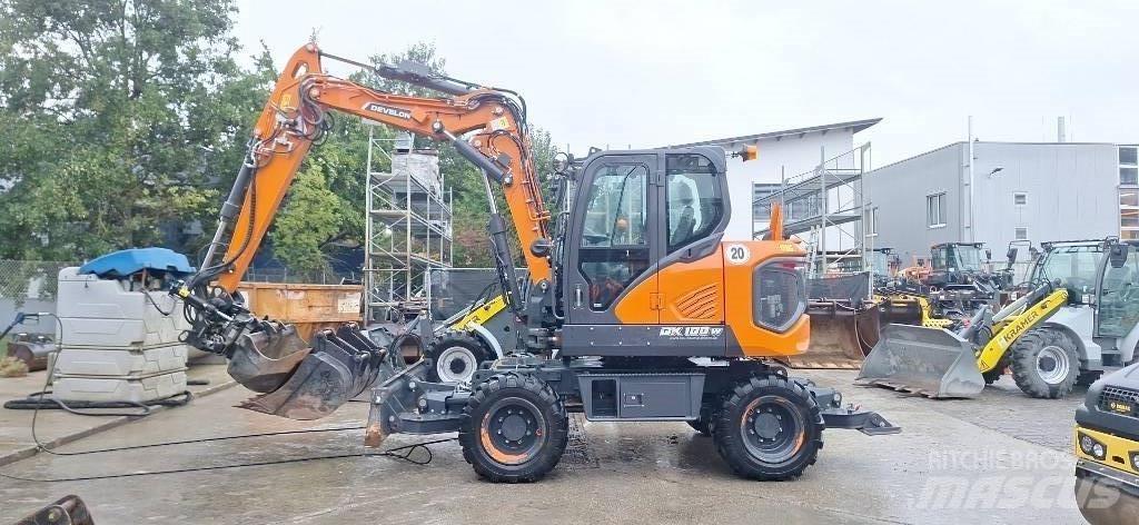 Doosan DX 100 W-7 Bageri na kotačima