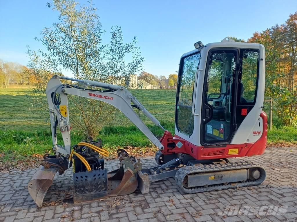 Takeuchi TB 216 Mini bageri <7t