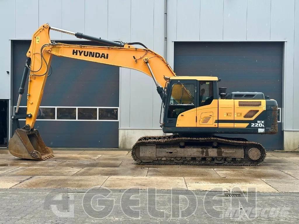 Hyundai HX220L Bageri gusjeničari