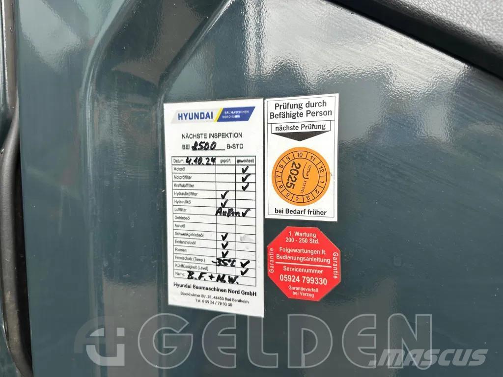 Hyundai HX220L Bageri gusjeničari