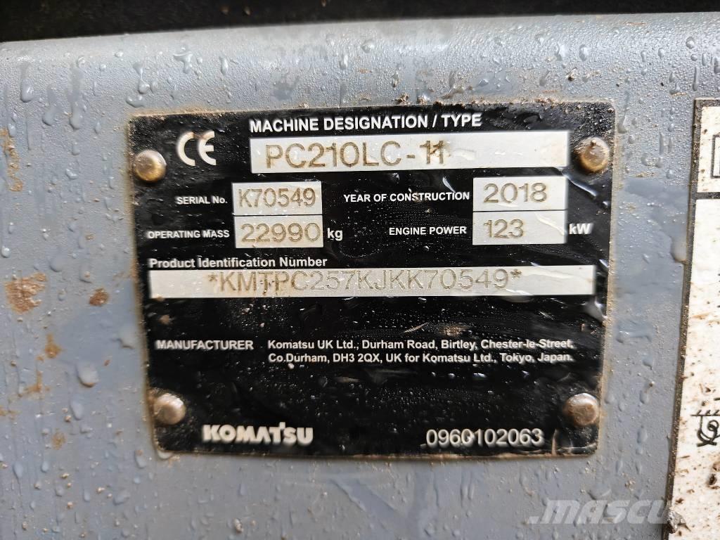 Komatsu PC 210 LC-11 Bageri gusjeničari