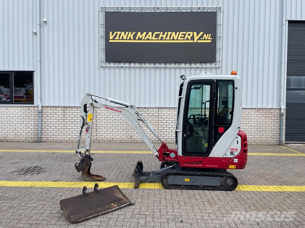 Takeuchi TB 216 Mini bageri <7t