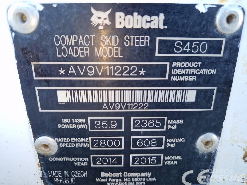 Bobcat S 450 Skid steer mini utovarivači