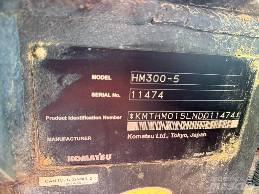Komatsu HM300-5 Zglobni demperi