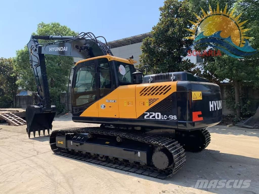 Hyundai R220LC-9S Bageri gusjeničari