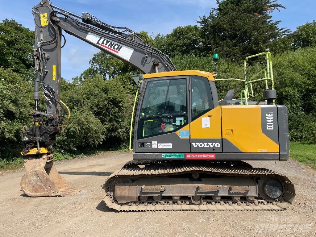 Volvo EC 140 EL Bageri gusjeničari