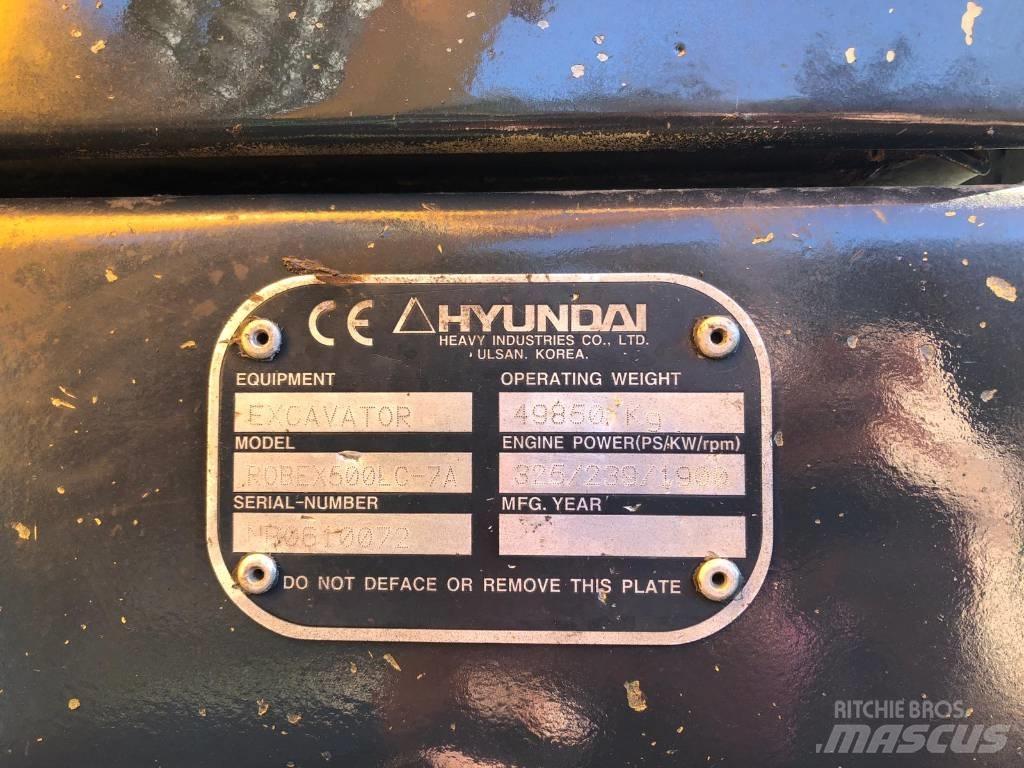 Hyundai R500LC-7A Bageri gusjeničari
