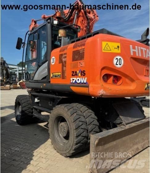 Hitachi ZX 170 W-6 Bageri na kotačima