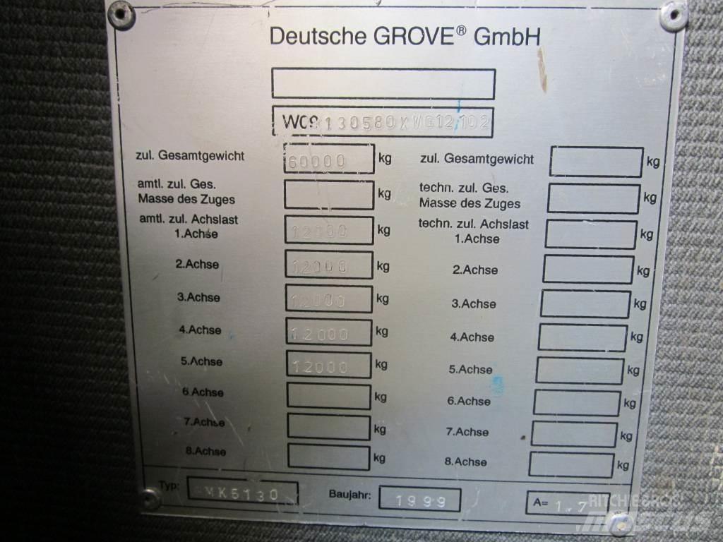 Grove GMK 5130 Rabljene dizalice za težak teren