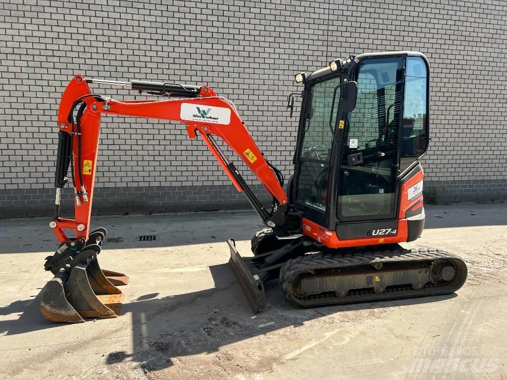 Kubota U 27-4 Mini bageri <7t