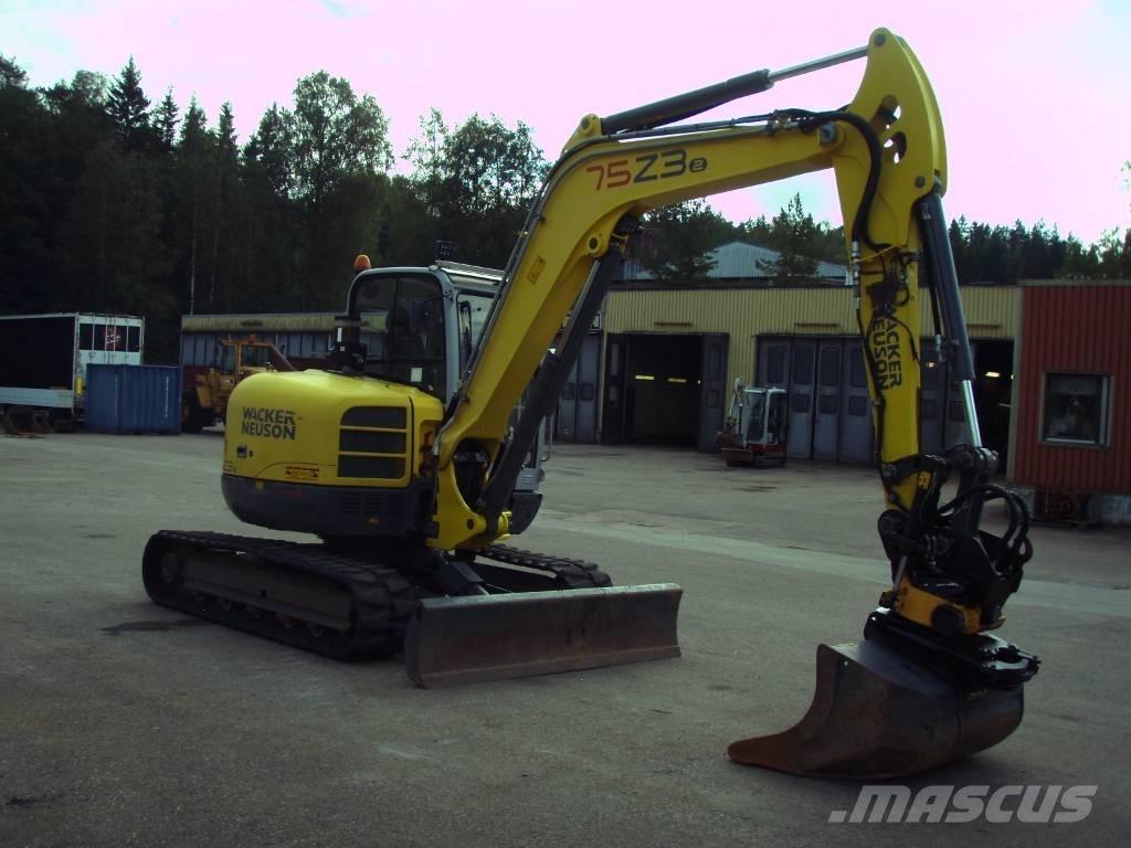 Wacker Neuson 75 Z3 Midi bageri 7t – 12t