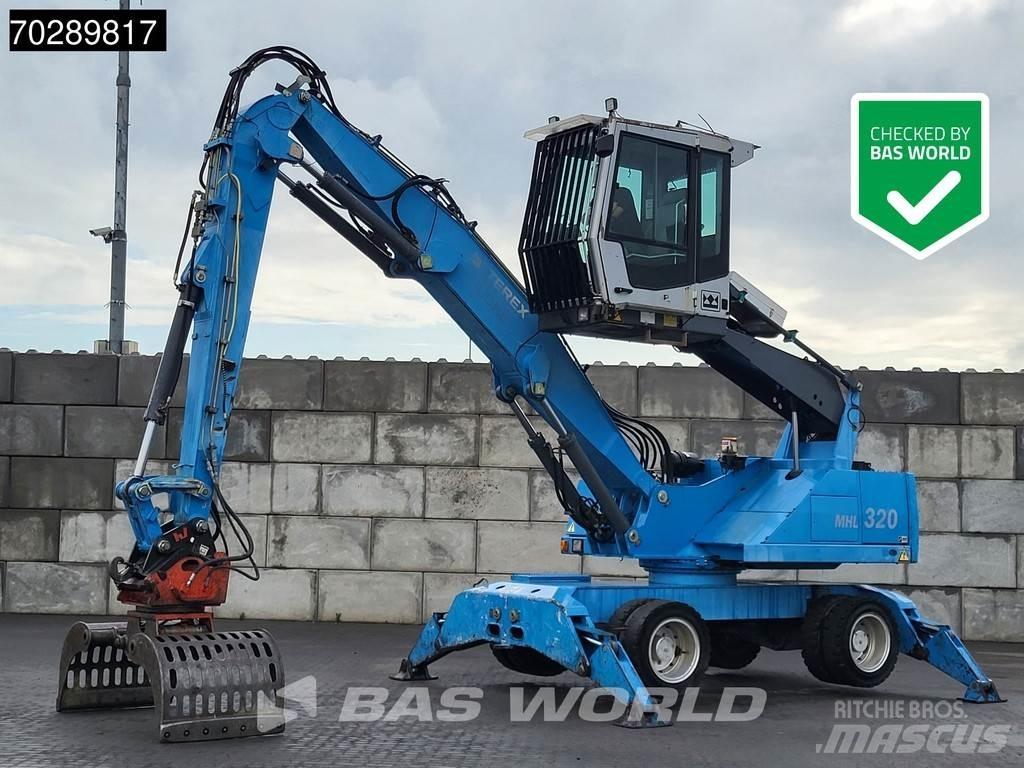 Terex Fuchs MHL320 Bageri za manipuliranje materijalom / otpadom