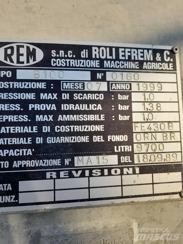 REM RB100 Cisterne za gnojnicu