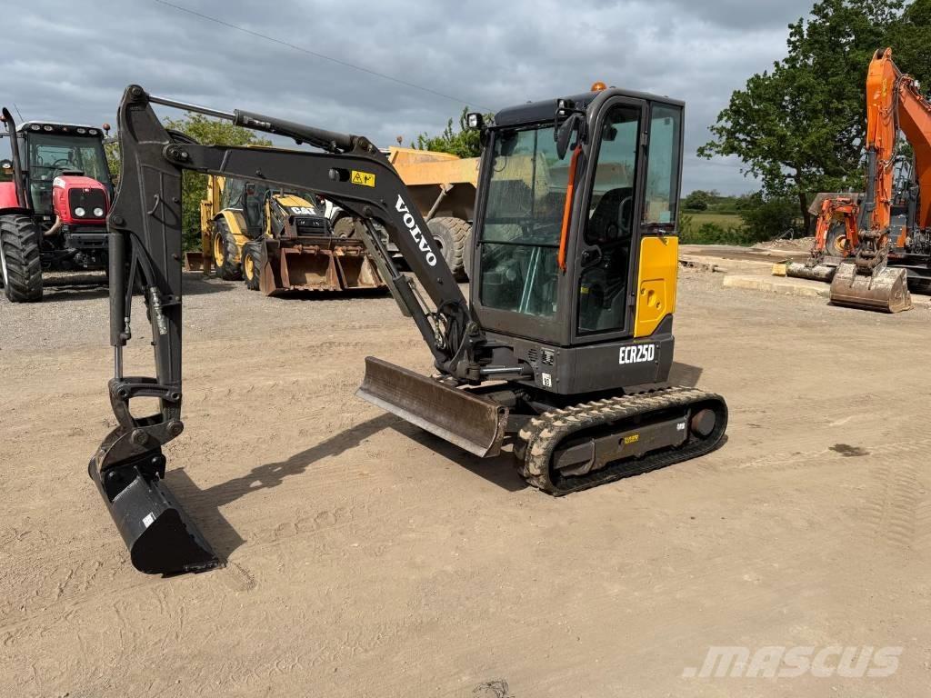 Volvo ECR 25 D Mini bageri <7t