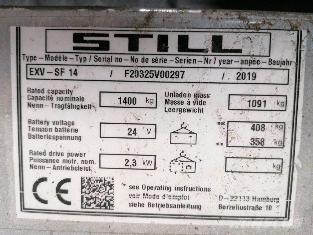 Still EXV-SF14 Ručni električni viličar