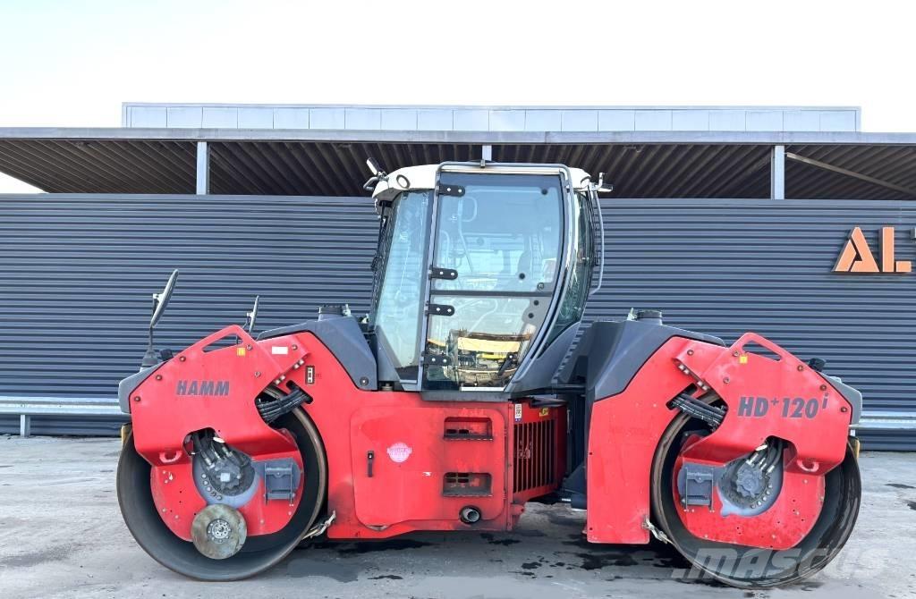 Hamm HD+ 120I VV Valjci sa dvojnim bubnjem